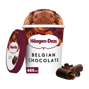 HÄAGEN-DAZS Tarrina de helado crema con chocolate belga 500 ml.