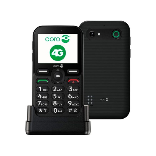 Teléfono móvil Senior DORO leva E10 4G, pantalla 2.4", bluetooth.