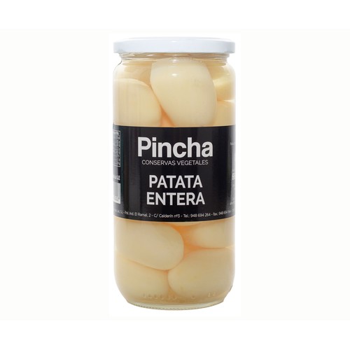 PINCHA Patata entera en frasco 400 g.