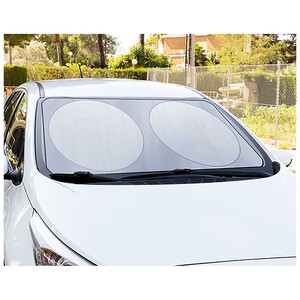 Imagen de Parasol frontal plata de 150x80cm, ABC PARTS.