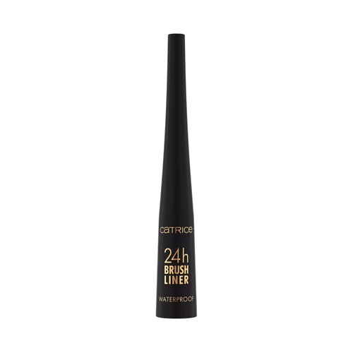CATRICE 24h brush 010 Eyeliner (delineador ojos) vegano con aplicador de pincel.