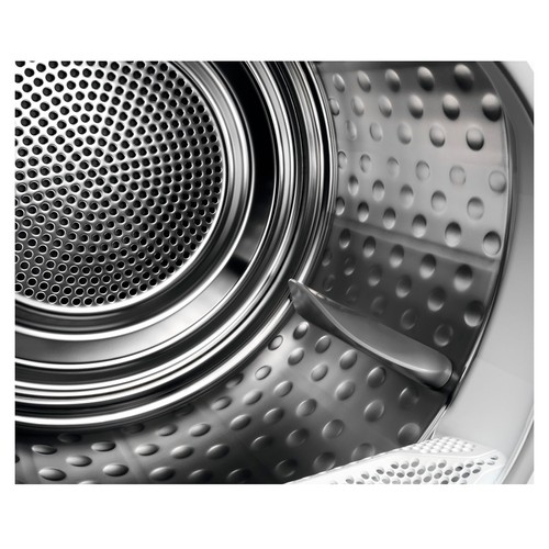 Secadora por condensación con bomba de calor AEG TR818A2OB, capacidad de secado: 8KG, clasificación energética: A, H: 85cm, A: 59,6cm, F: 63,8cm.