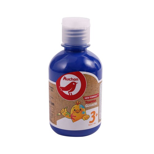 Botella Tempera Azul 250 ml Chicky ALCAMPO
