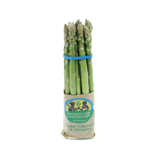 Espárrago verde ALCAMPO PRODUCCIÓN CONTROLADA Manojo de 300g. 