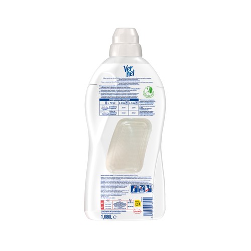 VERNEL Suavizante delicado 60 ds 1080 ml.