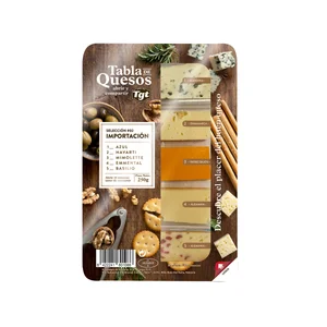 TGT Surtido de quesos de importación TGT 250 g.