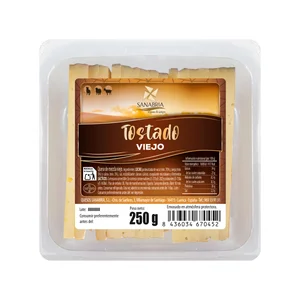 Sanabria Queso mezcla tostado cortado viejo