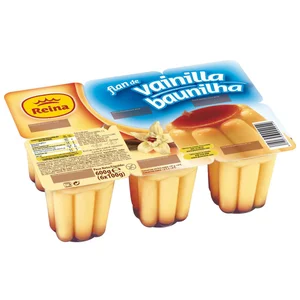 REINA Flan de vainilla REINA pack de 6 uds de 100 gr