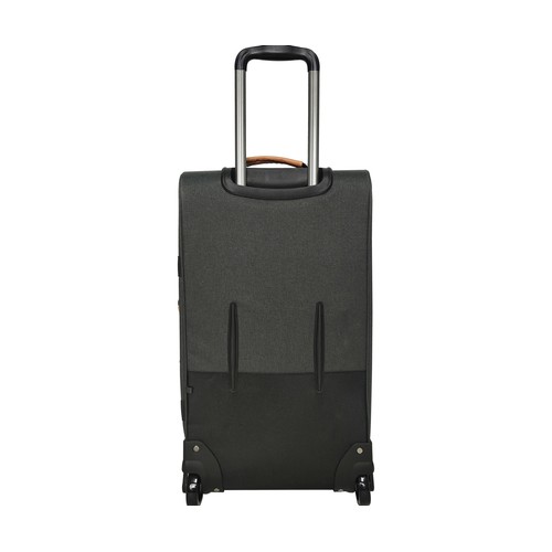 Trolley con doble compartimento gris 65cm, Globe Trotters AIRPORT ALCAMPO.