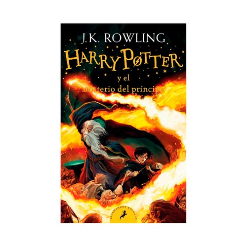 Harry Potter 6: Harry Potter y el misterio del príncipe, J. K. ROWLING, libro de bolsillo. Género: infantil. Editorial Salamandra.
