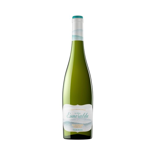 Vino blanco con denominación de origen Catalunya VIÑA ESMERALDA botella de 75 cl.