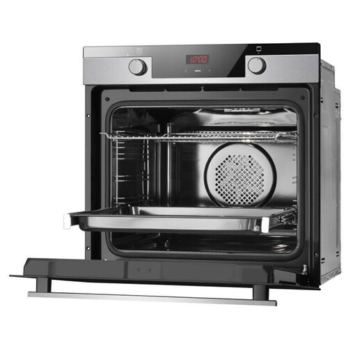 Horno multifunción FAGOR 8H175AX inox, capacidad: 77L, A, autolimpieza hidrolítica, A: 59,5cm, H: 59,5cm, F: 57,5cm.