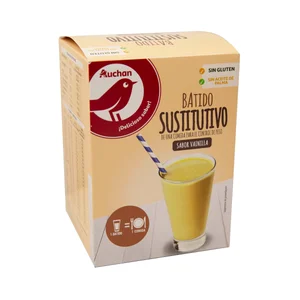 PRODUCTO ALCAMPO Batido sustitutivo de una comida para el control del peso, sabor vainilla 9 uds. x 30 g.