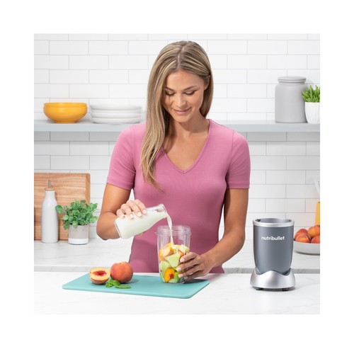 Batidora de vaso personal NUTRIBULLET Original NB505DG, 500W, 2 vasos.