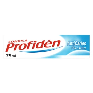 PROFIDÉN Pasta de dientes con flúor activo y protección anti caries 75 ml.