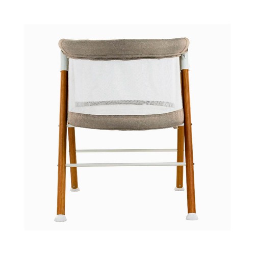 Minicuna Nidus 88x57x75 cm, color beige, ASALVO.