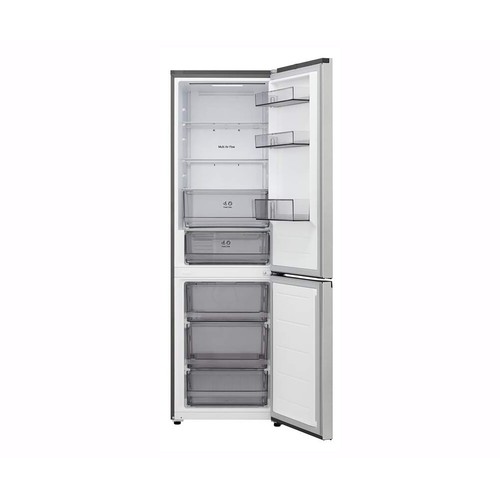 Frigorífico combi 186cm LG GBBSJ10EPY Inox antihuellas NO FROST, clasificación energética: E, H: 186cm, A: 59,7cm, F: 67,5cm, capacidad total: 333L..