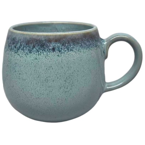 Taza mug 35cl stoneware, reactivo color verde. ACTUEL