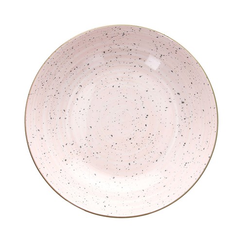 Plato hondo rosa, 20 cm, TOGNANA.