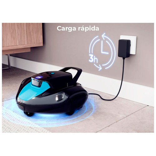 Robot a batería recargable para piscinas elevada. GRE