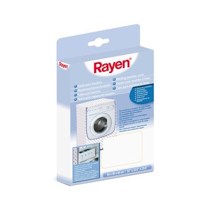 Funda para lavadoras o secadoras de carga frontal y con medida de 82x57x57 centímetros RAYEN.
