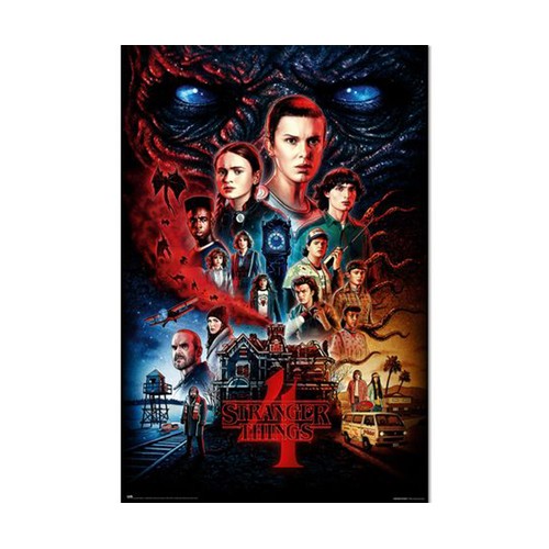Póster Stranger Things Vecna"s House - Laminas Decorativas 61x91,5cm, GRUPO ERIK.