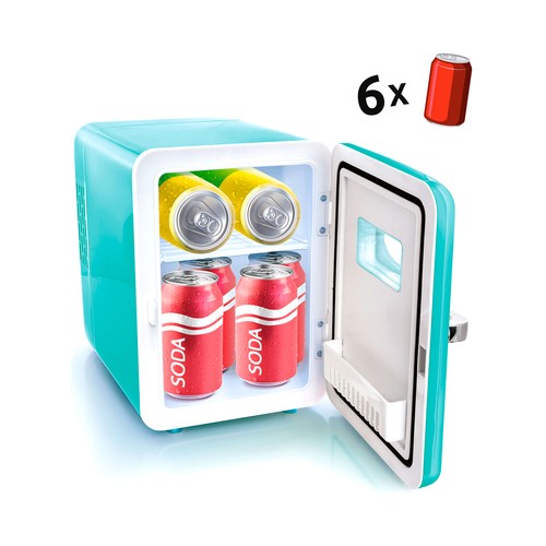 Mini Fridge, Mini Frigorífico Real de 30 cm, incluye pegatinas CANAL TOYS