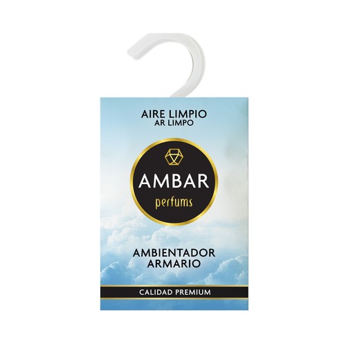 AMBAR Ambientador para armario con fragancia a aire limpio.