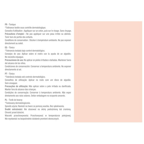 COSMIA Sensitive Tónico con extracto de flor de jazmín para pieles secas o sensibles 250 ml.