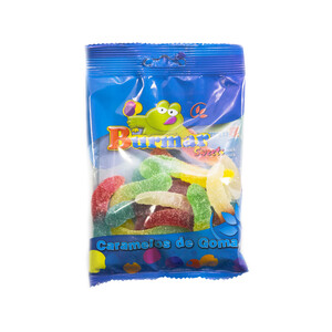 Imagen de BURMAR Caramelos de goma gusanos pica 100 g.