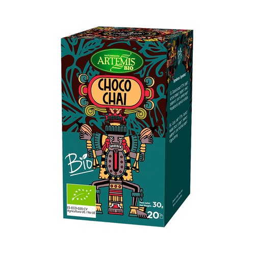 ARTEMIS Infusión BIO choco chai 20 uds. 30 g.