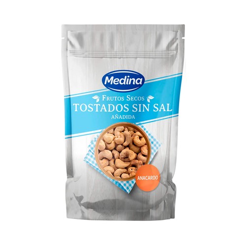 MEDINA Anacardos tostados sin sal MEDINA 100 g.