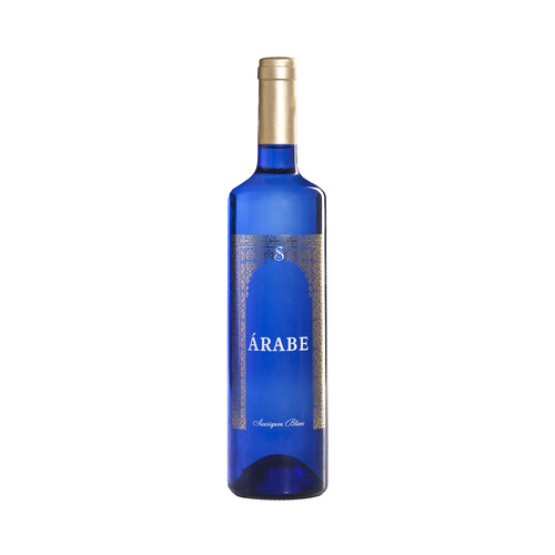 ÁRABE  Vino blanco con D.O. Vino de la tierra de Extremadura ÁRABE botella de 75 cl.