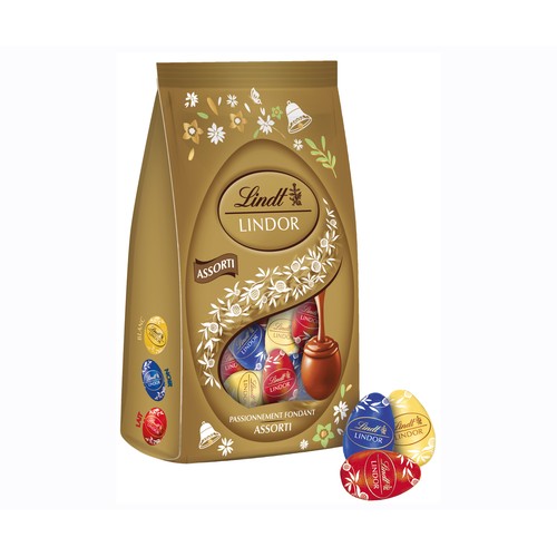 LINDOR Mini huevos de Pascua surtidos 180 g.