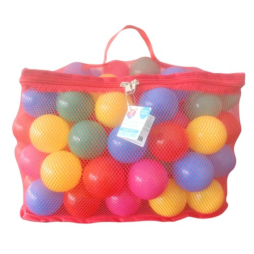 Bolsa con 100 bolas de plástico ONE TWO FUN ALCAMPO