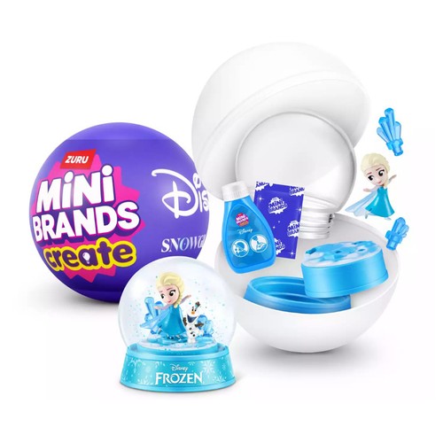 Cápsula coleccionable, Globos de Nieve Disney, MINI BRANDS