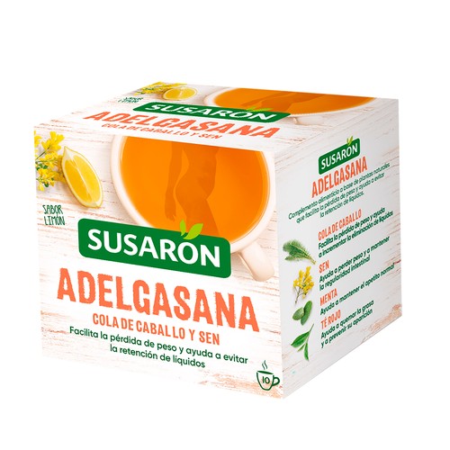 SUSARON Adelgasana Infusión cola de caballo y sen 10 uds.13 g.