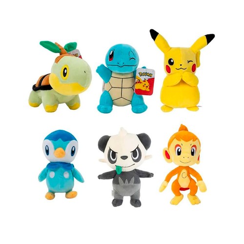 POKEMON Peluche suave de 21cm en modelos surtidos.