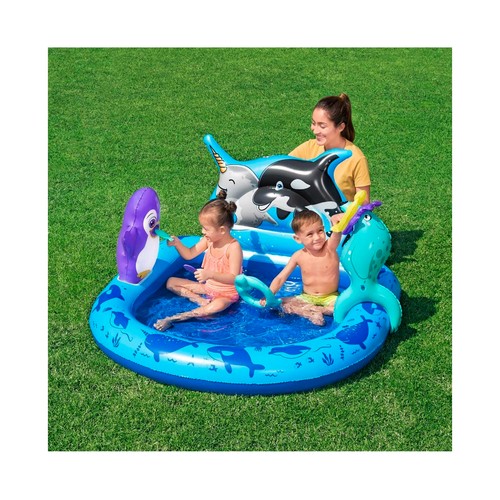 Centro de juegos hinchable de 134x131x73cm, BESTWAY.
