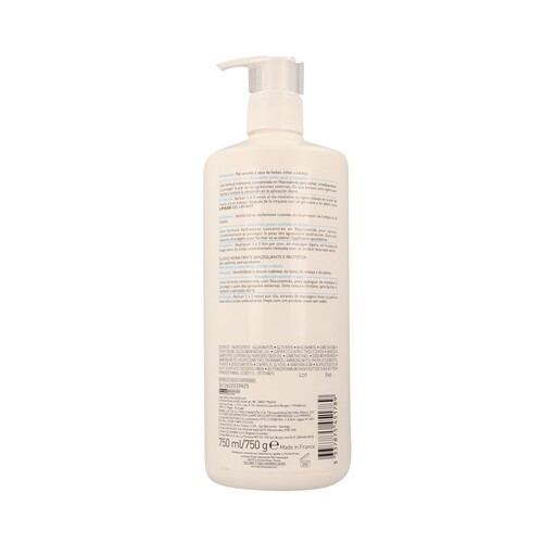 LA ROCHE POSAY Crema corporal hidratante para piel sensible y seca de bebés, niños y adultos LA ROCHE POSAY 750 ml.