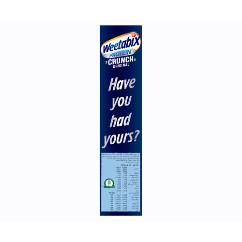 WEETABIX Cereales protein crunch original 450 g.