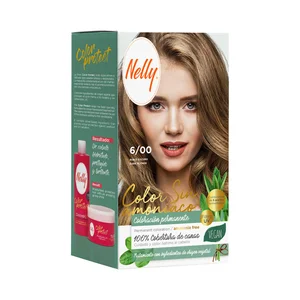 NELLY Color protect Coloración permanente sin amoniaco, tono 6/00 Rubio oscuro.