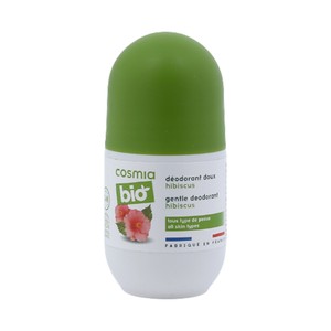 Imagen de COSMIA Bio Desodorante roll on para mujer con extracto de Hibisco ecológico 50 ml.