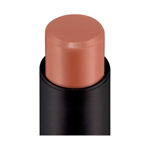 ESSENCE The slim stick tono 101 Choc-o-holic Barra de labios de larga duración, acabado nude mate.