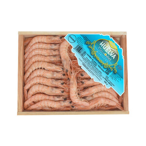 Gambas blancas cocidas terciadas MARISCOS PLAYA ODIEL 500 g.