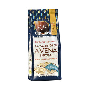 Imagen de DIAT RADISSON Copos finos de avena integral, sin gluten 300 g.