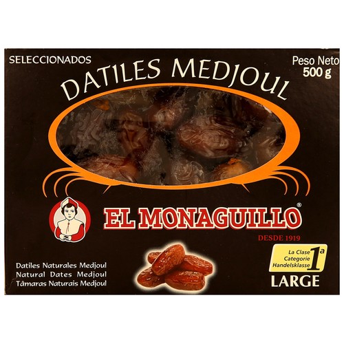 EL MONAGUILLO Dátiles Medjoul large EL MONAGUILLO 500 g.