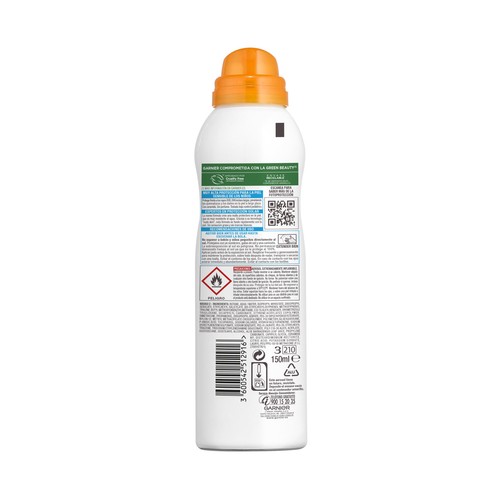 DELIAL Bruma protectora solar, especial para niños con FPS 50+ (muy alto) DELIAL Sensitive advanced 150 ml.