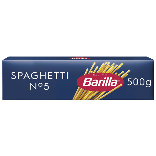 BARILLA Pasta Spaguetti N.5 (Espagueti) BARILLA 500 g.