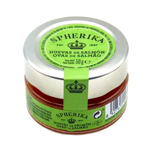 SPHERIKA Huevas de salmón SPHERIKA 50 g.
